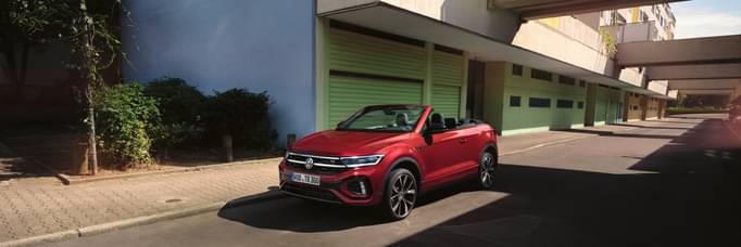 Volkswagen T-Roc Cabriolet: Enjoy driving with the roof down