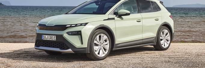 Be first to drive the all-new, all-electric Škoda Elroq