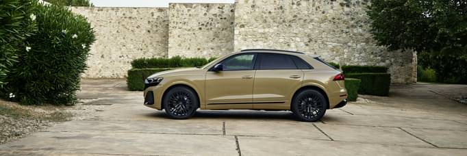 Drive away in a new Audi Q8 Black Edition from Listers Audi.
