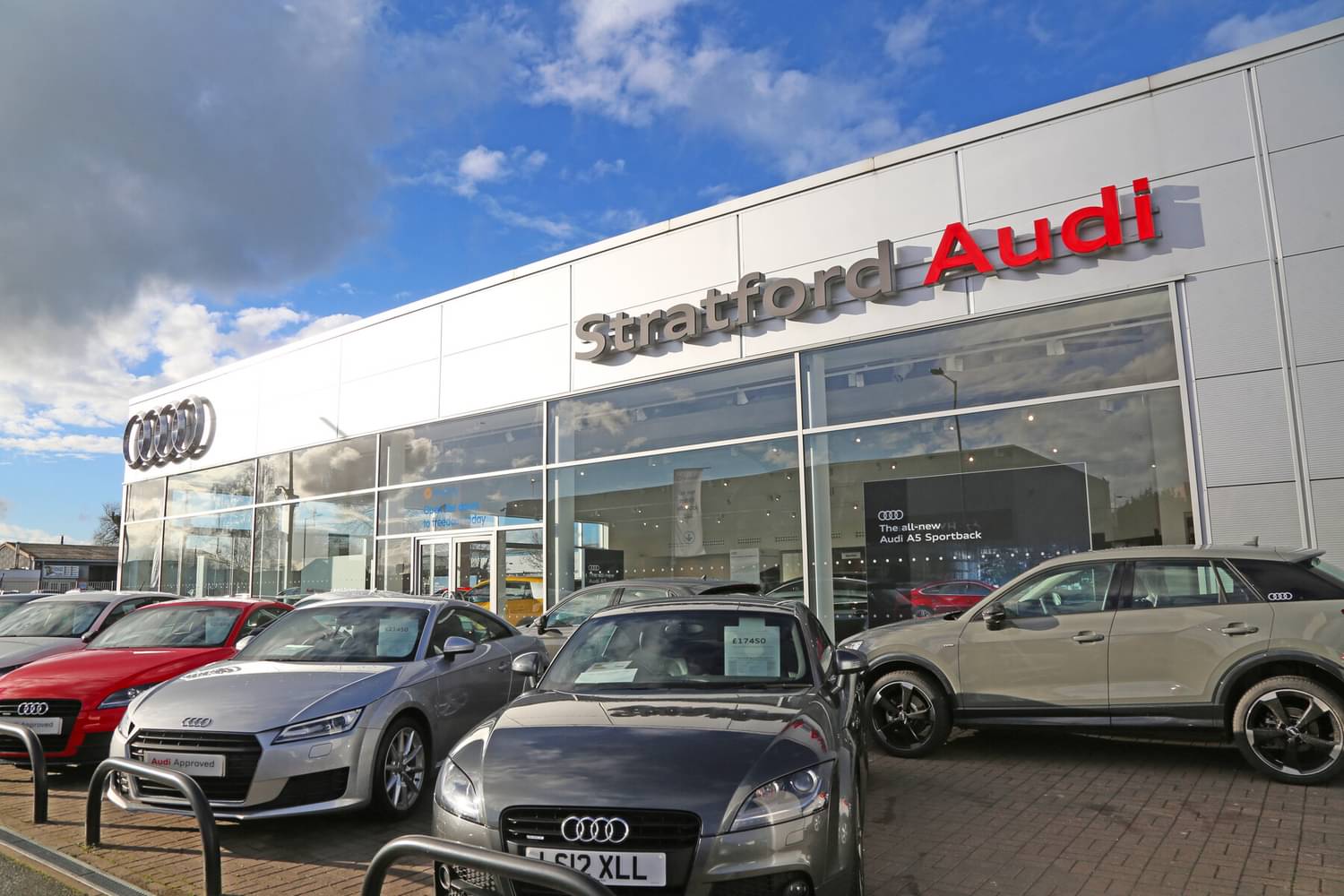How do you find location information for an Audi dealership?