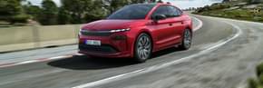 Discover dynamic driving with the Škoda Enyaq