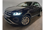 New Volkswagen T-Roc Cabriolet 1.5 TSI Style 2dr DSG in Deep Black Pearl Black at Listers Volkswagen Coventry