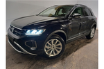 New Volkswagen T-Roc Hatchback 1.5 TSI Match 5dr in Deep Black Pearl at Listers Volkswagen Coventry