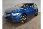 New Volkswagen Polo Hatchback 1.0 TSI Life 5dr in Reef Blue Metallic at Listers Volkswagen Coventry