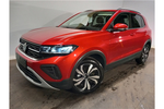 New Volkswagen T-Cross Estate 1.0 TSI 115 Match 5dr DSG in Kings Red Premium Metallic at Listers Volkswagen Coventry