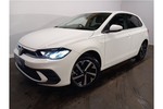 New Volkswagen Polo Hatchback 1.0 TSI Match 5dr in Pure White at Listers Volkswagen Coventry