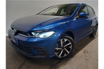 New Volkswagen Polo Hatchback 1.0 TSI Match 5dr in Reef Blue Metallic at Listers Volkswagen Coventry