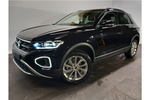 New Volkswagen T-Roc Hatchback 1.5 TSI Match 5dr in Deep Black Pearl at Listers Volkswagen Coventry