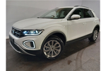 New Volkswagen T-Roc Hatchback 1.5 TSI Match 5dr in Pure White at Listers Volkswagen Coventry