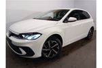 New Volkswagen Polo Hatchback 1.0 TSI Match 5dr in Pure White at Listers Volkswagen Coventry