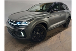 New Volkswagen T-Roc Hatchback 1.5 TSI Black Edition 5dr DSG in Indium Grey Metallic Black at Listers Volkswagen Coventry