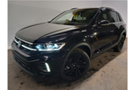 New Volkswagen T-Roc Hatchback 1.5 TSI Black Edition 5dr DSG in Deep Black Pearl at Listers Volkswagen Coventry