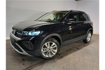 New Volkswagen T-Cross Estate 1.0 TSI 115 Match 5dr DSG in Deep Black Pearl at Listers Volkswagen Coventry