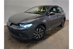 New Volkswagen Polo Hatchback 1.0 TSI Life 5dr in Smokey Grey Metallic at Listers Volkswagen Coventry
