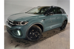 New Volkswagen T-Roc Hatchback 1.5 TSI Black Edition 5dr DSG in Petrol Blue Metallic Black at Listers Volkswagen Coventry