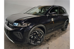 New Volkswagen T-Cross Estate 1.5 TSI R-Line 5dr DSG in Deep Black Pearl at Listers Volkswagen Coventry