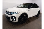 New Volkswagen T-Roc Hatchback 1.5 TSI Black Edition 5dr DSG in Pure White / Black at Listers Volkswagen Coventry