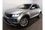 New Volkswagen T-Roc Hatchback 1.0 TSI 115 Match 5dr in Pyrite Silver Metallic at Listers Volkswagen Coventry