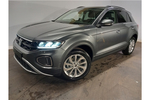 New Volkswagen T-Roc Hatchback 1.0 TSI 115 Match 5dr in Indium Grey Metallic at Listers Volkswagen Coventry