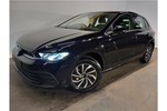 New Volkswagen Polo Hatchback 1.0 TSI Life 5dr in Deep Black Pearl at Listers Volkswagen Coventry