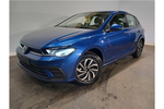 New Volkswagen Polo Hatchback 1.0 TSI Life 5dr in Reef Blue Metallic at Listers Volkswagen Coventry