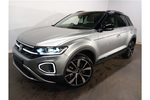 New Volkswagen T-Roc Hatchback 1.5 TSI Style Design 5dr in Pyrite Silver Metallic Black at Listers Volkswagen Coventry
