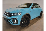 New Volkswagen T-Roc Cabriolet 1.5 TSI R-Line 2dr DSG in Teal Blue Black at Listers Volkswagen Stratford-upon-Avon