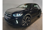 New Volkswagen T-Roc Cabriolet 1.5 TSI R-Line 2dr DSG in Deep Black Pearl Black at Listers Volkswagen Stratford-upon-Avon