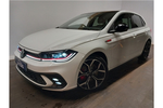 New Volkswagen Polo Hatchback 2.0 TSI GTI 5dr DSG in Pure White Flat Black at Listers Volkswagen Stratford-upon-Avon