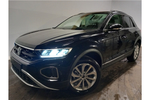 New Volkswagen T-Roc Hatchback 1.5 TSI Match 5dr in Deep Black Pearl at Listers Volkswagen Stratford-upon-Avon