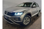 New Volkswagen T-Roc Hatchback 1.5 TSI Life 5dr in Pyrite Silver Metallic at Listers Volkswagen Stratford-upon-Avon