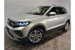 New Volkswagen T-Cross Estate 1.0 TSI Match 5dr in Reflex Silver Metallic at Listers Volkswagen Stratford-upon-Avon