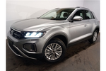 New Volkswagen T-Roc Hatchback 1.0 TSI 115 Life 5dr in Pyrite Silver Metallic at Listers Volkswagen Stratford-upon-Avon