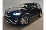 New Volkswagen T-Roc Hatchback 1.0 TSI 115 Life 5dr in Deep Black Pearl at Listers Volkswagen Stratford-upon-Avon