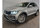 New Volkswagen T-Roc Hatchback 1.0 TSI 115 Match 5dr in Pyrite Silver Metallic at Listers Volkswagen Stratford-upon-Avon