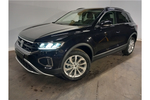 New Volkswagen T-Roc Hatchback 1.5 TSI Match 5dr DSG in Deep Black Pearl at Listers Volkswagen Stratford-upon-Avon