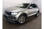 New Volkswagen T-Roc Hatchback 1.0 TSI 115 Match 5dr in Pyrite Silver Metallic at Listers Volkswagen Stratford-upon-Avon