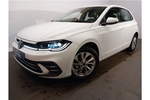 New Volkswagen Polo Hatchback 1.0 TSI Style 5dr in Pure White at Listers Volkswagen Worcester