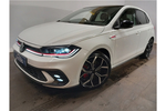 New Volkswagen Polo Hatchback 2.0 TSI GTI 5dr DSG in Pure White Flat Black at Listers Volkswagen Worcester