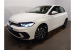 New Volkswagen Polo Hatchback 1.0 TSI Life 5dr DSG in Pure White at Listers Volkswagen Worcester