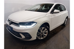 New Volkswagen Polo Hatchback 1.0 TSI Style 5dr in Pure White at Listers Volkswagen Worcester