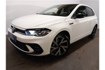 New Volkswagen Polo Hatchback 1.0 TSI R-Line 5dr in Pure White / Black at Listers Volkswagen Worcester