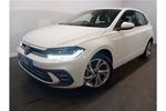 New Volkswagen Polo Hatchback 1.0 TSI Style 5dr in Pure White at Listers Volkswagen Worcester