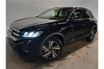 New Volkswagen T-Roc Hatchback 1.5 TSI R-Line 5dr in Deep Black Pearl at Listers Volkswagen Worcester
