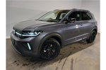 New Volkswagen T-Cross Estate 1.0 TSI Black Edition 5dr in Smokey Grey Metallic at Listers Volkswagen Worcester