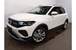 New Volkswagen T-Cross Estate 1.0 TSI 115 Match 5dr DSG in Pure White at Listers Volkswagen Worcester