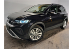 New Volkswagen T-Cross Estate 1.0 TSI 115 Match 5dr in Deep Black Pearl at Listers Volkswagen Worcester