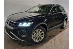 New Volkswagen T-Roc Hatchback 1.0 TSI 115 Match 5dr in Deep Black Pearl at Listers Volkswagen Worcester