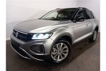 New Volkswagen T-Roc Hatchback 1.5 TSI Match 5dr in Pyrite Silver Metallic Black at Listers Volkswagen Worcester