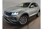 New Volkswagen T-Roc Hatchback Special Editions 1.5 TSI Match 5dr in Pyrite Silver Metallic at Listers Volkswagen Evesham